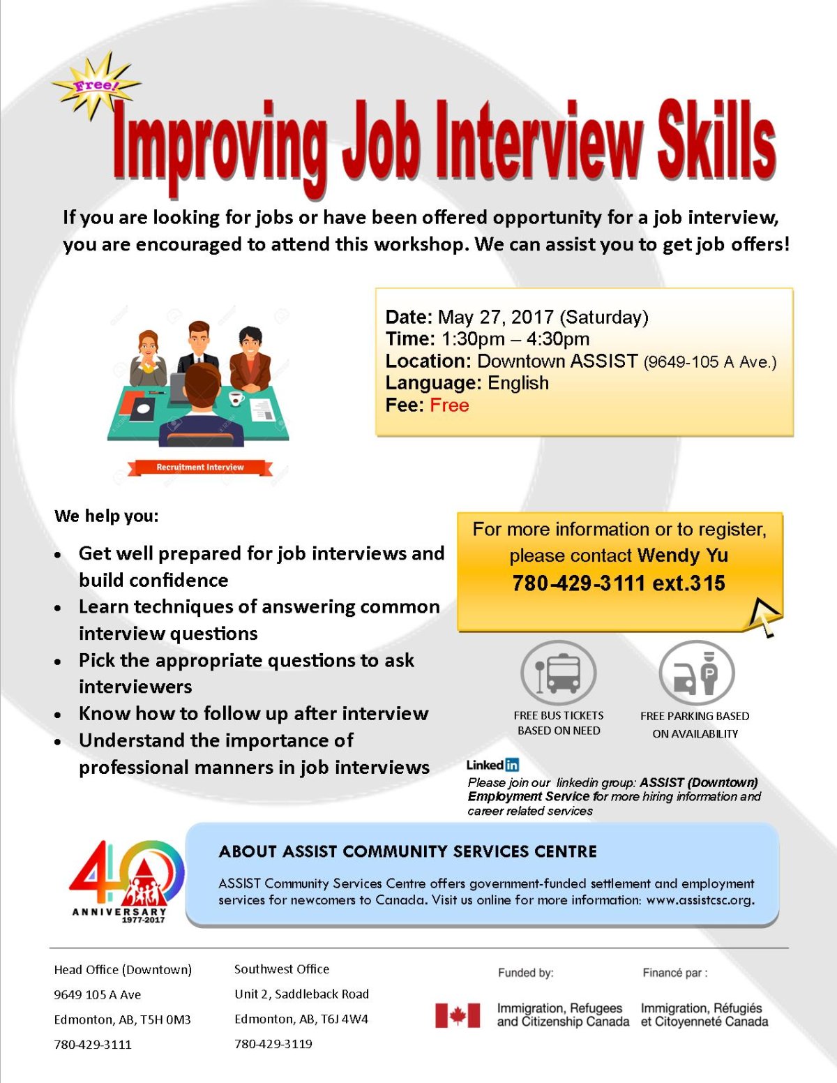 Job Interview Skills Workshop - image