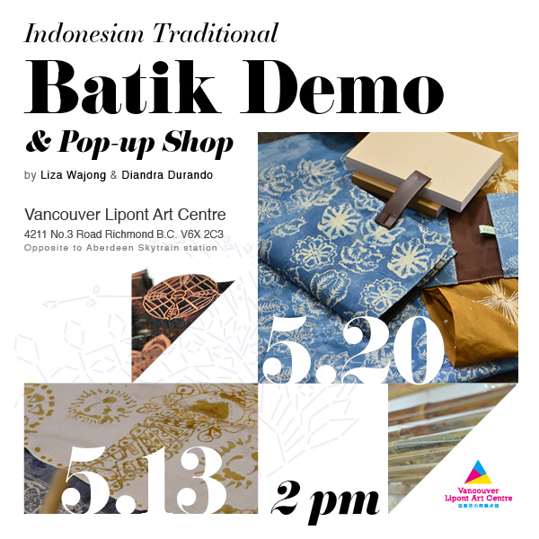 Traditional Indonisian Batik Demo & Pop-up Shop - image