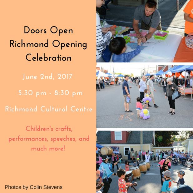 Doors Open Richmond Opening Celebration - image