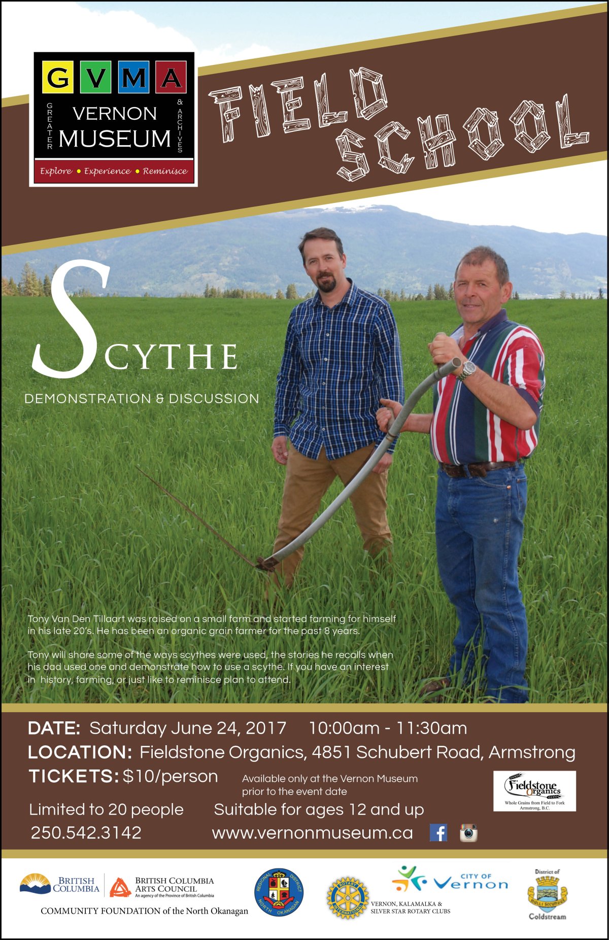 Scythe Demonstration & Discussion GlobalNews Events