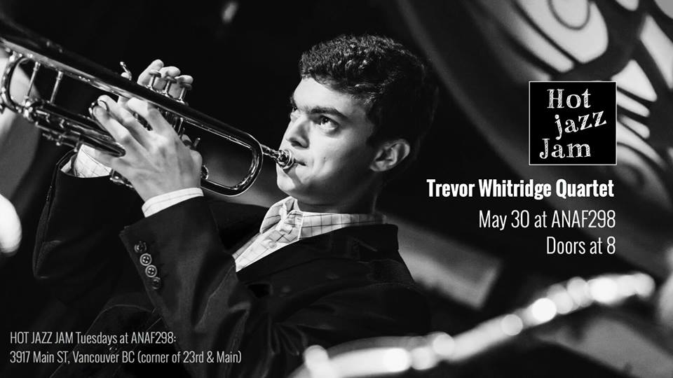 HOT JAZZ JAM feat. Trevor Whitridge Quartet - image