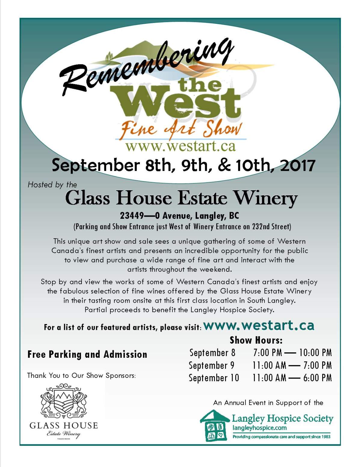 “West Fine Art Show ~ Remembering” - image