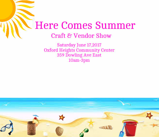 Here Comes Summer Craft & Vendor Sale. - image