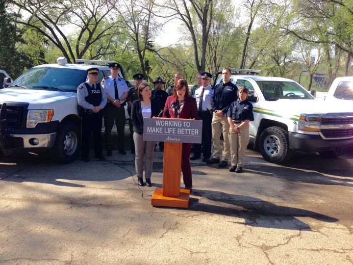 Albertans heading into the great outdoors for the May long weekend will have to watch their campfires closely if they want to avoid being fined.