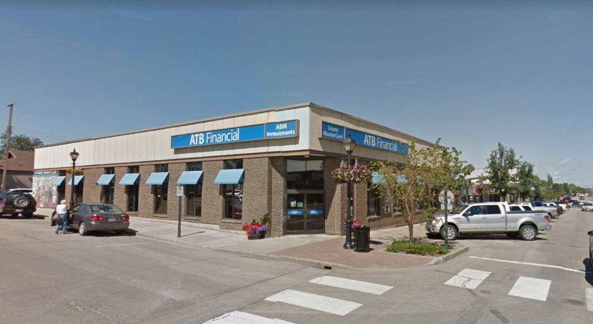 The Alberta Treasury Branch in Stony Plain, Alta. 