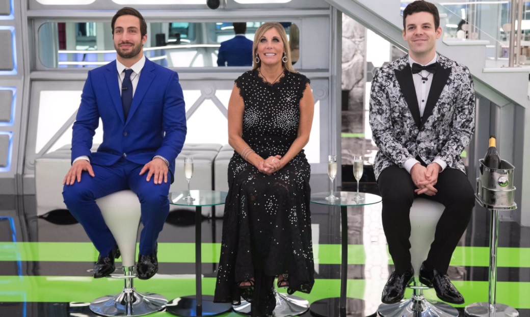 'Big Brother Canada' final three (L-R): Demetres Giannitsos, Karen Singbeil and Kevin Martin.