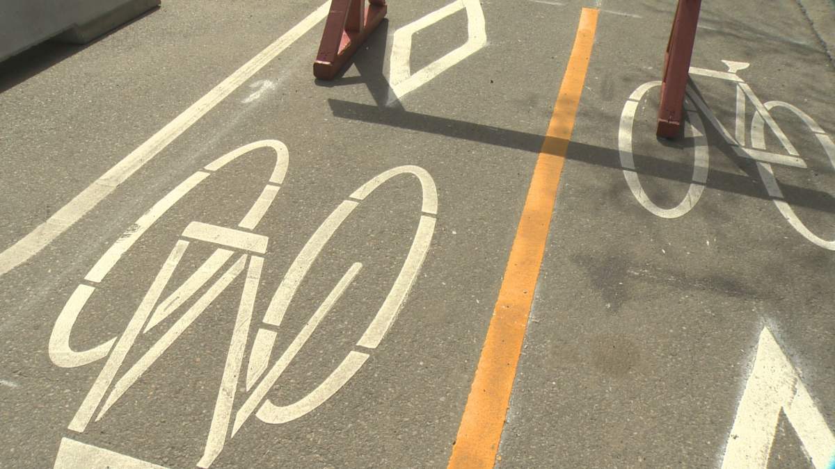 Road repaving means the Cannon Street bike lanes will be closed until October.