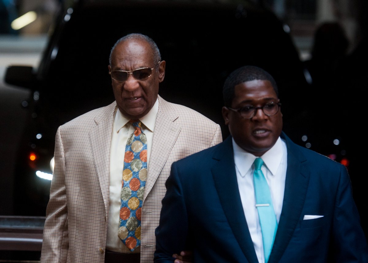 Bill Cosby arrives at the Allegheny County Courthouse for the first day of jury selection in his sexual assault case on May 22, 2017 in Pittsburgh, Pennslyvania.