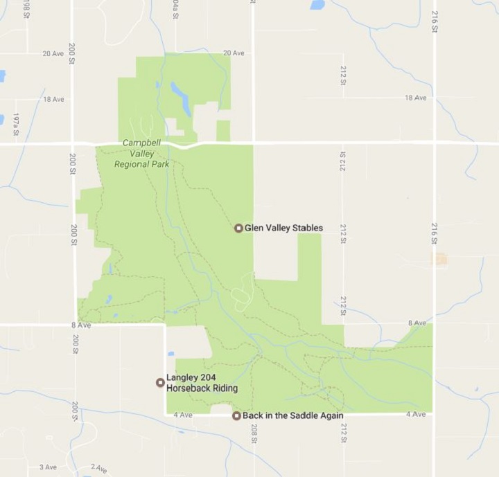 Campbell Valley Park Map Woman's Body Found In Pond In Langley Park - Bc | Globalnews.ca