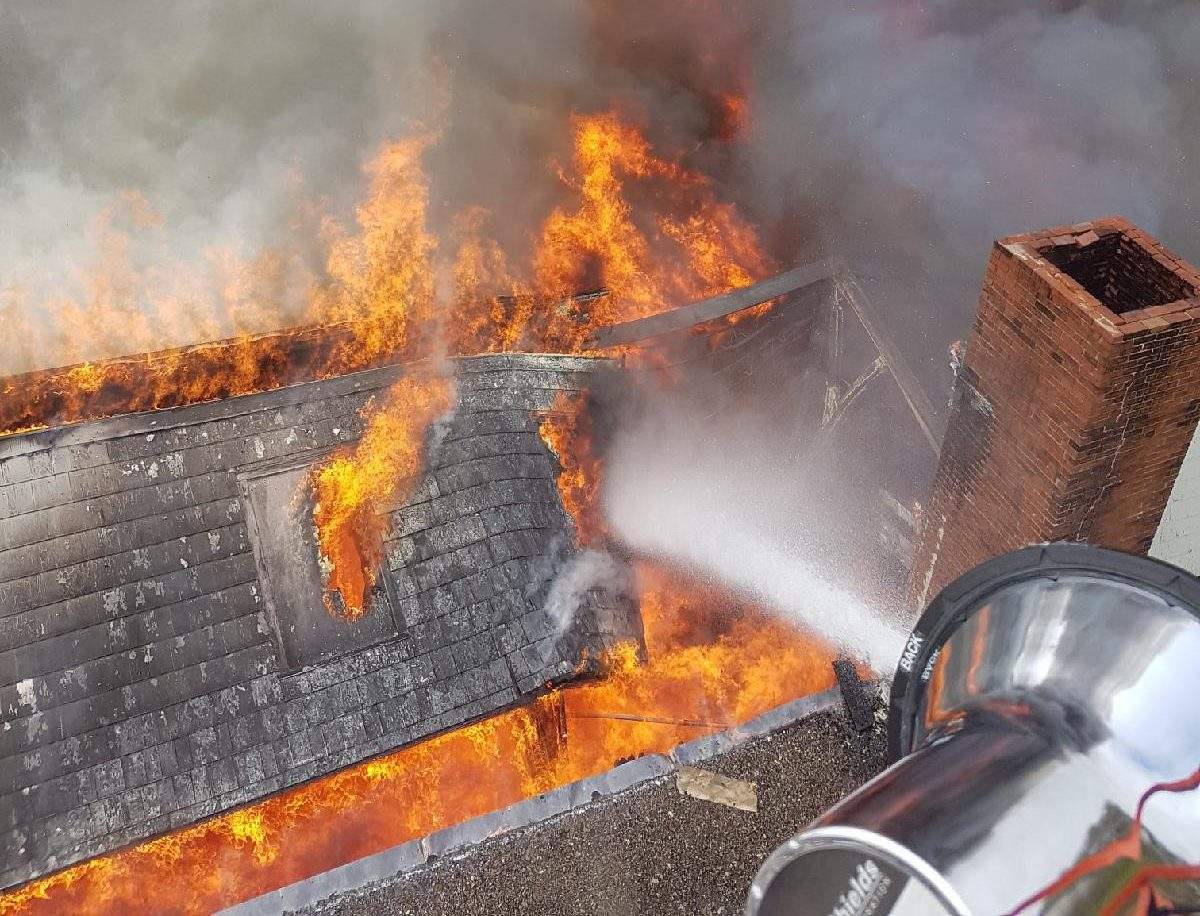 Police say a fire at the former St. Agnes Elementary School in New Waterford is suspicious.