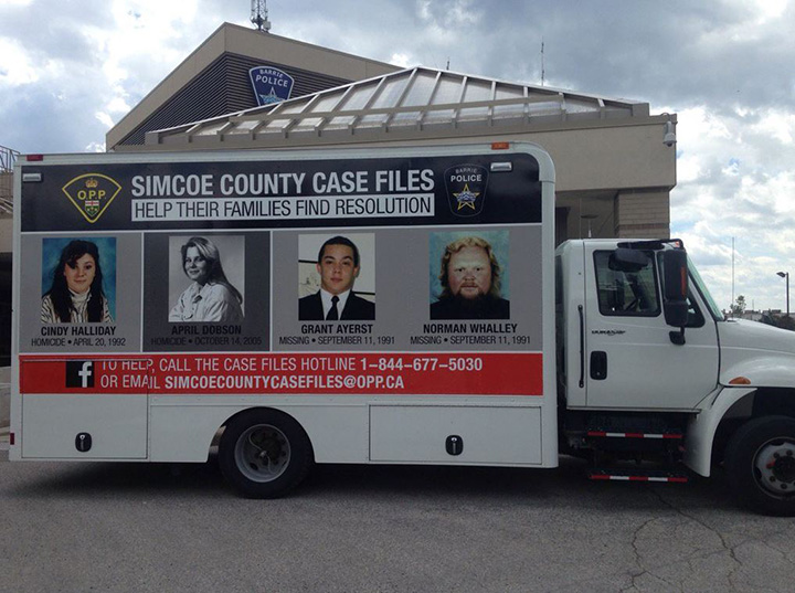 Police in central Ontario will be using Facebook to raise awareness of cold cases.