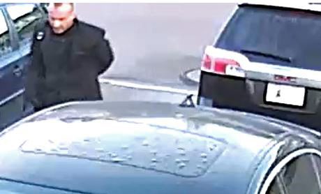 Surveillance video photo of one of the three men suspected of trying to break in to a home in Stony Plain, Alta. May 15, 2017.
