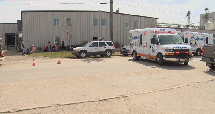 A propane-fueled forklift was to blame for ill employees at a North Industrial area business in Saskatoon.