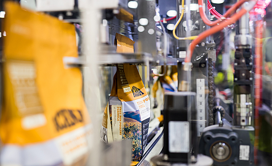FILE: Dog food being prepared at Champion Petfoods facility in Kentucky. 