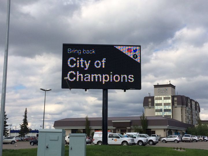 City of Champions slogan taken off Edmonton entrance signs