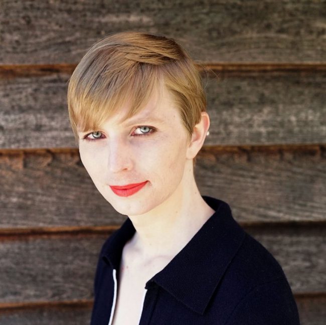 Chelsea Manning shows off new look after release from prison - image