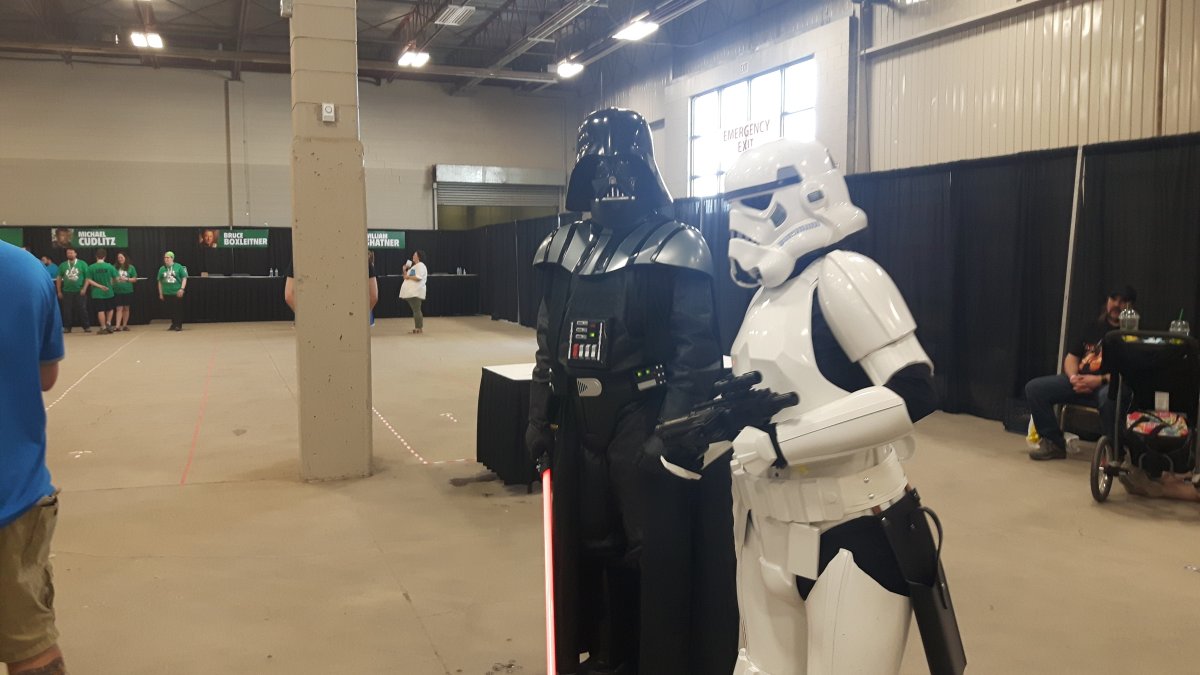 Many Fan Expo regulars come dressed up as their favourite characters from movies and comic books. 