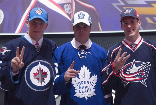 Two of the top three selections from the 2016 NHL Draft will be swapping jerseys.