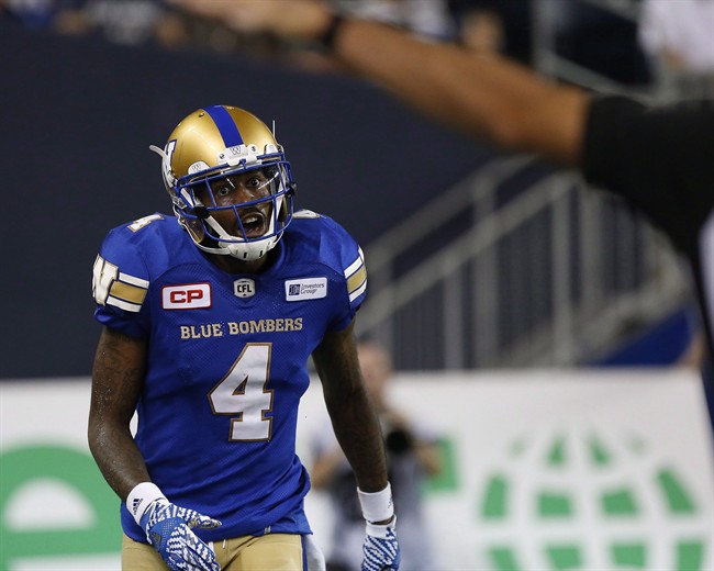 Winnipeg Blue Bombers' Darvin Adams was one of three players named Shaw CFL Top Performers for Week 14.