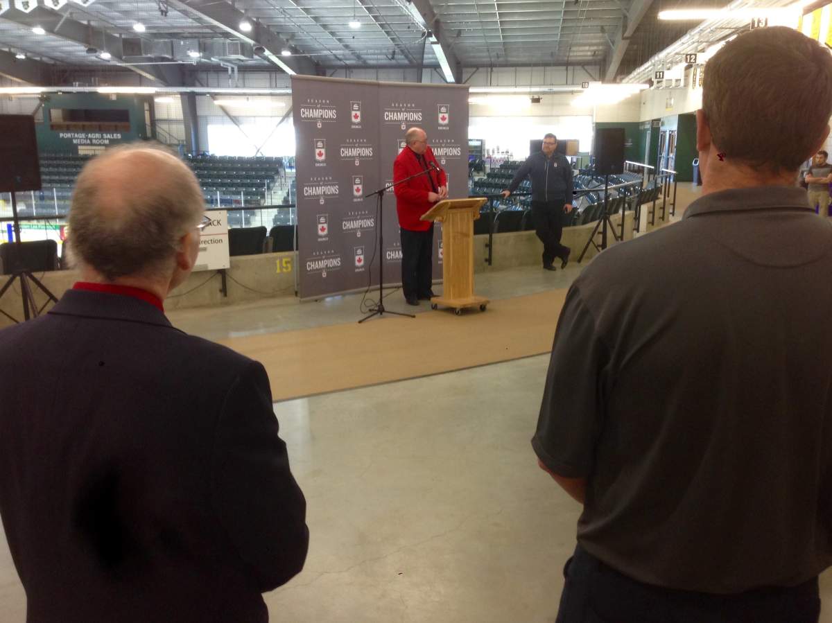 Portage la Prairie will host the first Canadian mixed doubles curling trials for the 2018 Pyeongchang Olympics. 