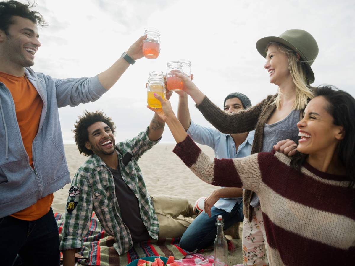 Think clean and clear when deciding on your beverage of choice. 