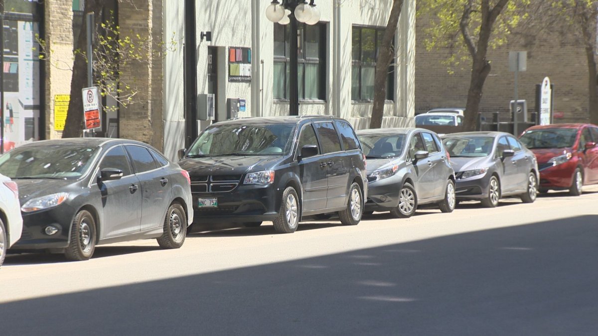 Winnipeg drivers frustrated with lack of spots available on east exchange streets.