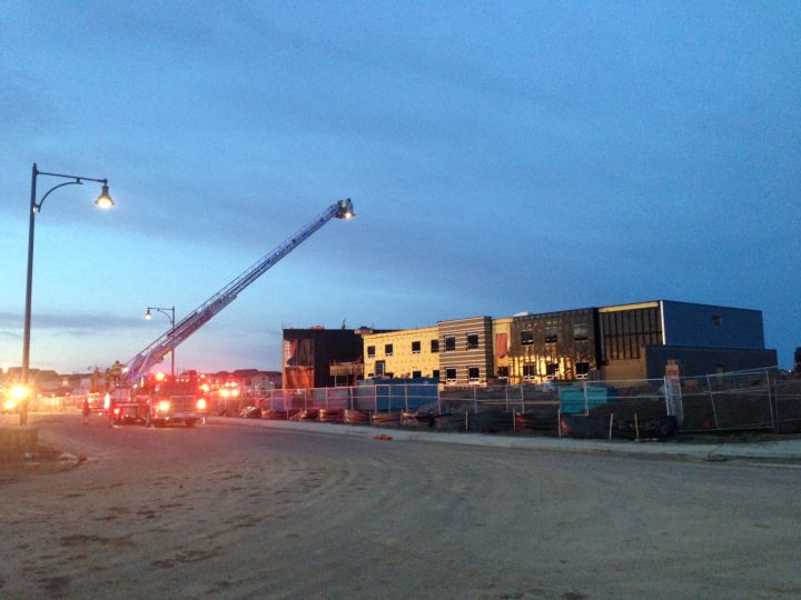 Crews were called to a fire at Kim Hung School at 62 Avenue and Winterburn Road shortly after 4:30 a.m. on May 6, 2017.