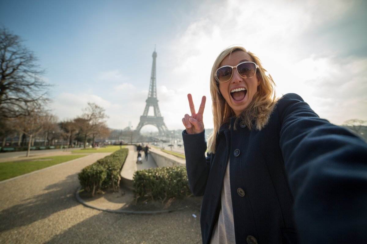 The Eiffel Tower in Paris is the second-most Instagrammed tourist destination, according to travel website TravelBird.