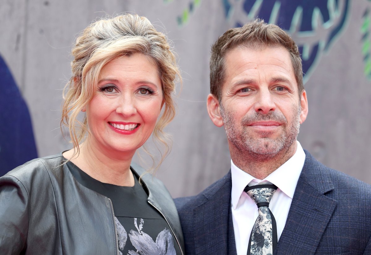 Deborah Snyder and Zack Snyder attend the European Premiere of "Suicide Squad" at the Odeon Leicester Square on August 3, 2016 in London, England.