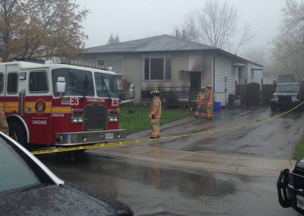 A toddler has died following a house fire on Golden Orchard Drive.