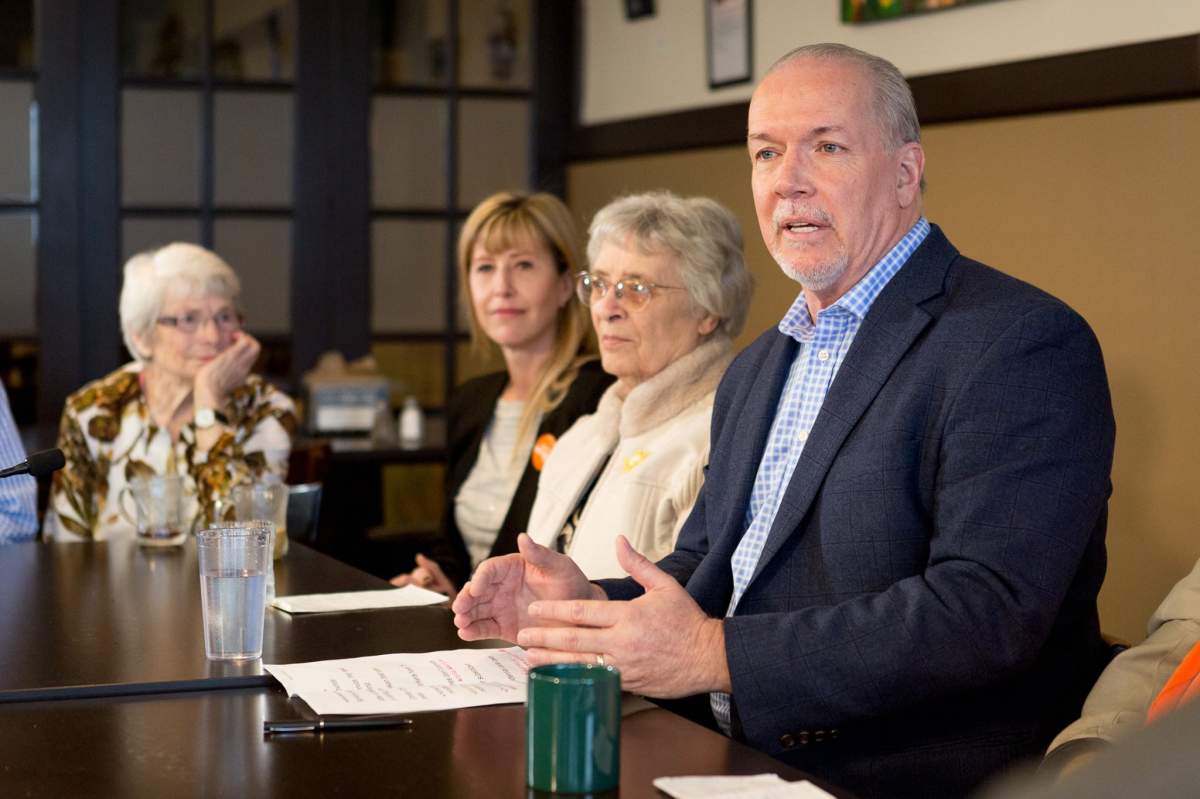 BC NDP Leader John Horgan.