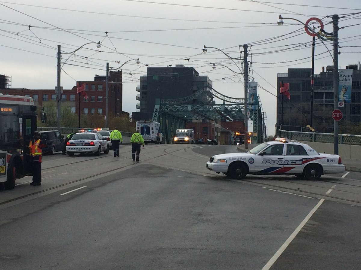 One man in life-threatening condition after multi-vehicle crash in Toronto’s east end - image