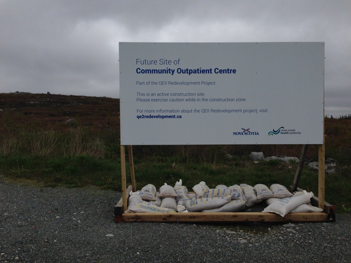 The site of a new Community Outpatient Centre in Bayers Lake was announced in April.