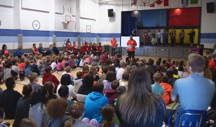 Six international ambassadors joined Saskatoon students in hearing from two residential school survivors and Canada’s path to reconciliation on Tuesday.