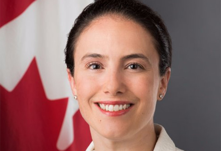 Isabelle Poupart, Canada's ambassador to Hungary, Slovenia and Bosnia and Herzegovina.