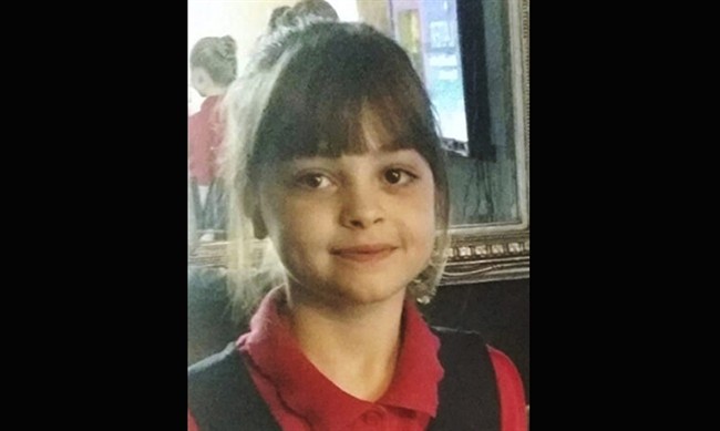 Saffie Roussos, 8, was attending her first concert at Manchester Arena when a suicide bomber claimed her young life and that of 21 others.