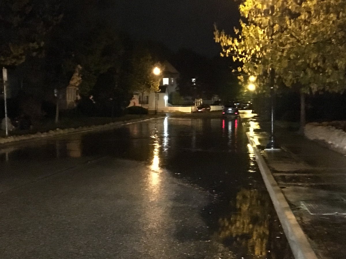 Water has begun to pool on Marshall St. in Kelowna, where residents were hit hard May 5 by Mill Creek flooding.
