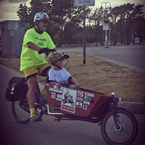For a third straight summer, Max Sedmihradsky and his dad Andrew, are gearing up for their cargo bike ride between Hamilton and Ottawa. 