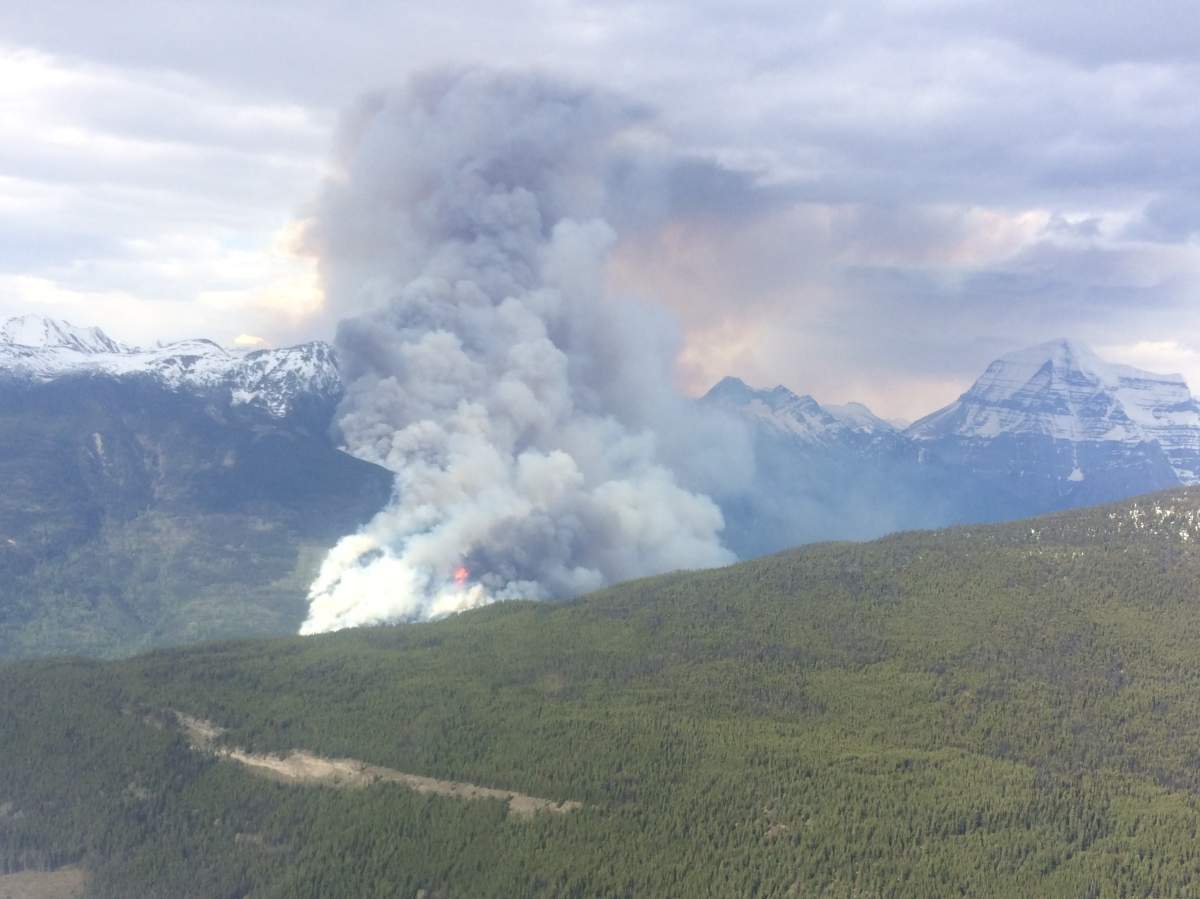 Credit: B.C. Wildfire Service.