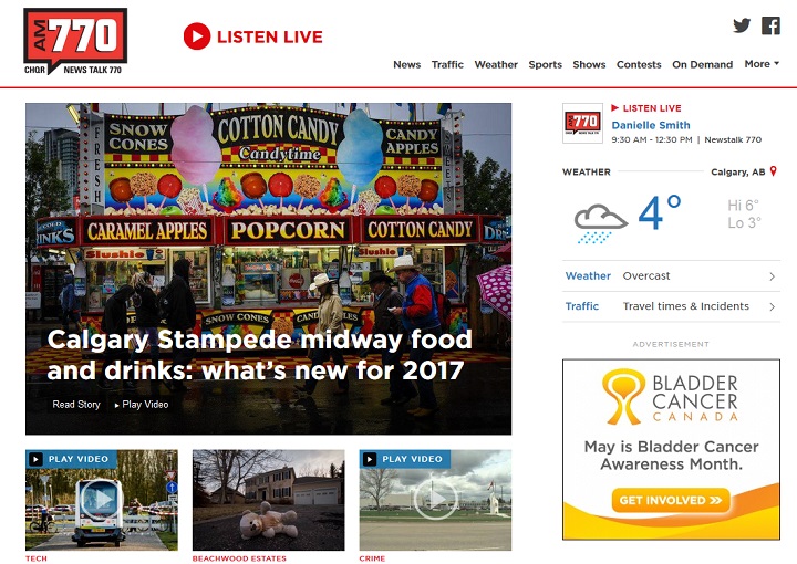 Welcome to the new NewsTalk770.com homepage.