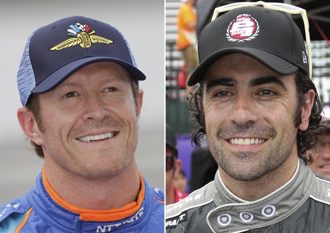 IndyCar drivers Scott Dixon and Dario Franchitti were the victims of an alleged armed robbery at a Taco Bell drive thru in Indianapolis.