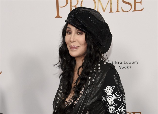 Cher has cancelled her make-up show in Winnipeg.
