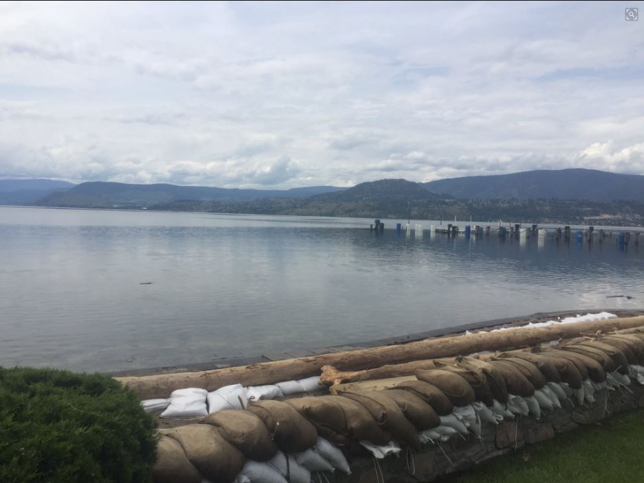 Okanagan Lake, May 31 2017. 