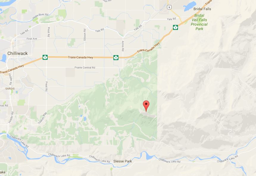 A paraglider is missing in the region marked on the map.