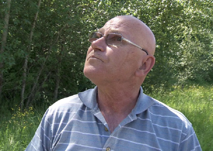 Joseph Chromy after being rescued.