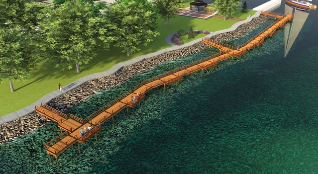 Peachland Pier Project receives substantial donations. 