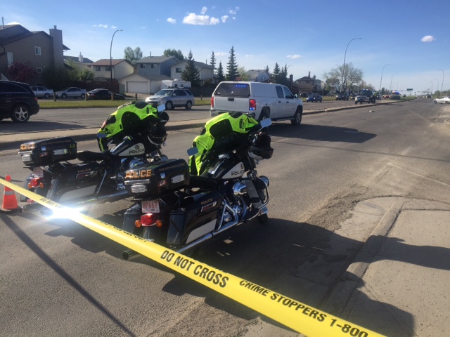 Calgary police investigate hit and run involving a pedestrian on Falconridge Boulevard and 64 Avenue N.E.