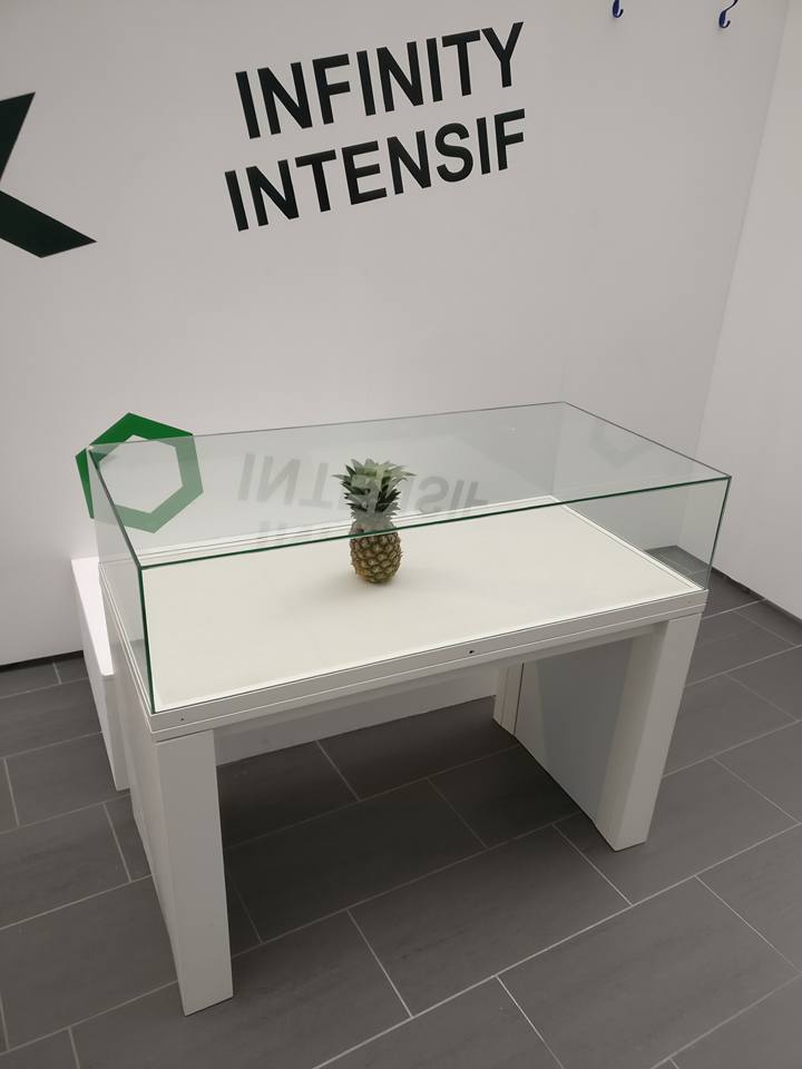 A pineapple left in an exhibit was mistaken for art - image