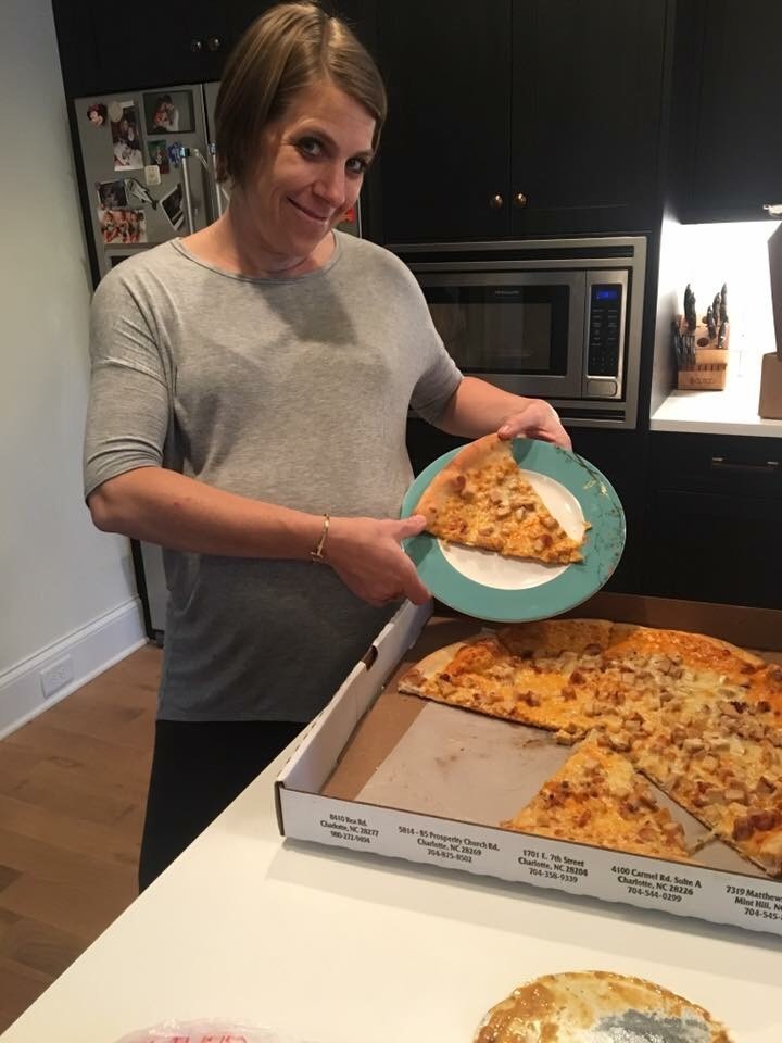 “It didn’t have a tomato sauce, it was a buffalo wing sauce — that’s what’s spicy about it,” the 36-year-old Charlotte mom-of-two tells Global News.