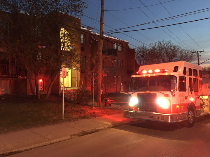 A person was treated for smoke inhalation after an early morning fire in Prince Albert.